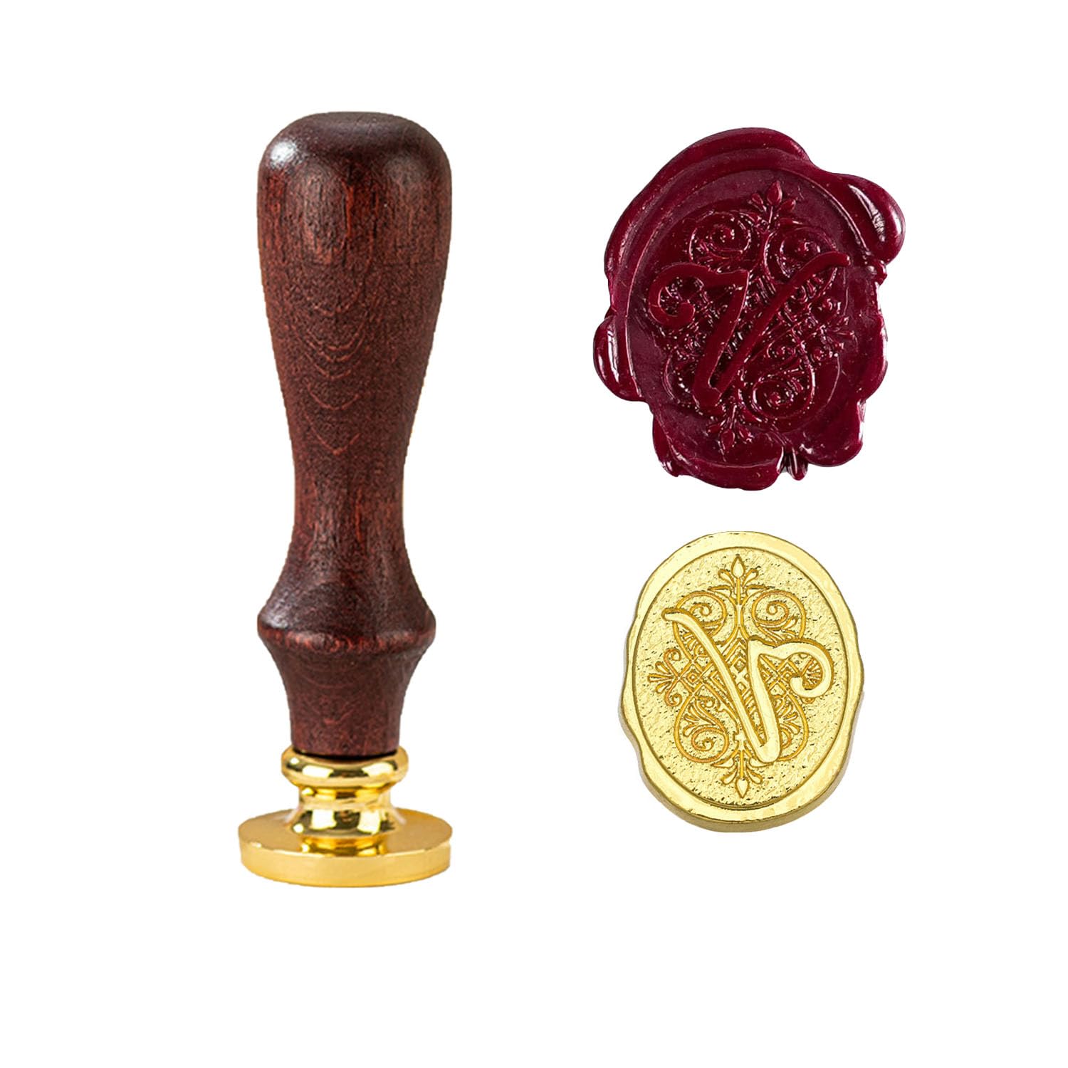 TBXqian Initial Letter Sealing Wax Stamp