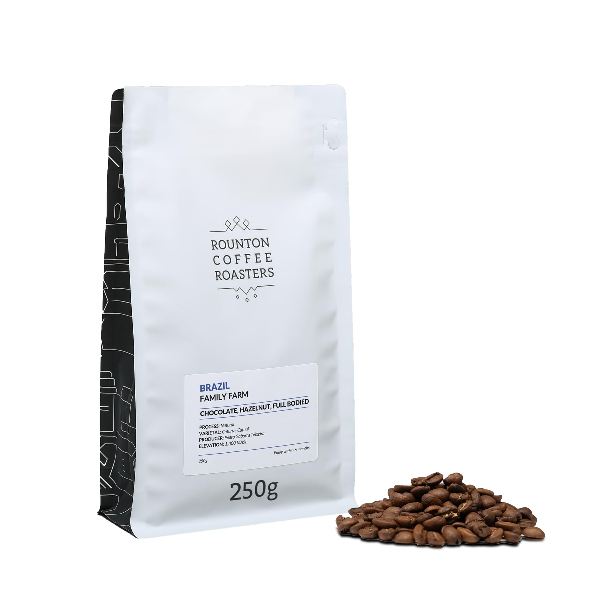 Roasters | 250g | Freshly Roasted Coffee | Specialty Coffee (250g, Brazil - Whole Bean)