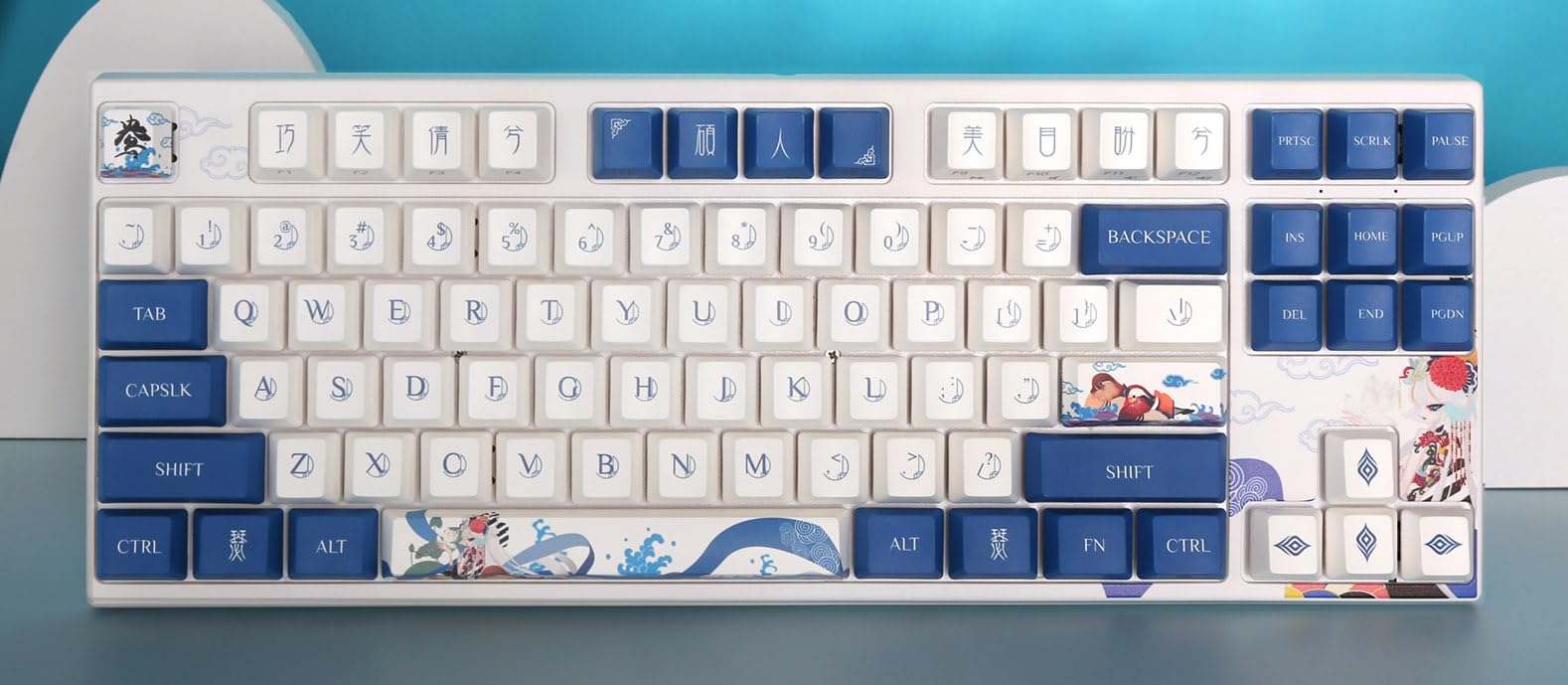 Varmilo MAシリーズ V2 Love Birds Yang (I) Amazon.com: Varmilo MA Series V2 Love Birds Yang (I) White LED TKL
