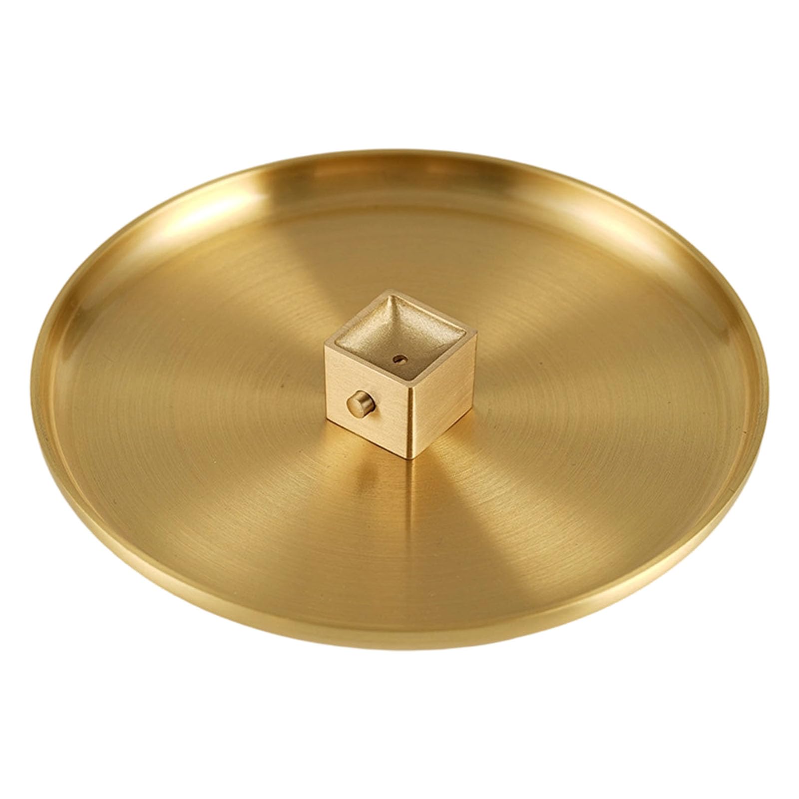 Handcrafts Brass Incenses Burners Multipurpose Stick Holder Stand and Ashes Catchers Tray for Meditations Room Antique Stick Stand