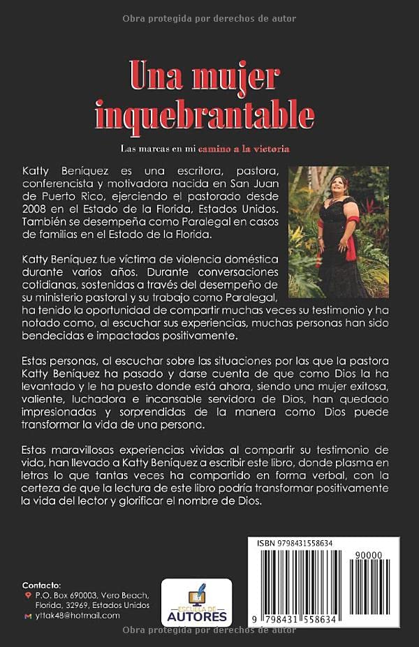 Miniatura 2 de Una Mujer Inquebrantable Las marcas en el camino a la victoria (Spanish Edition)