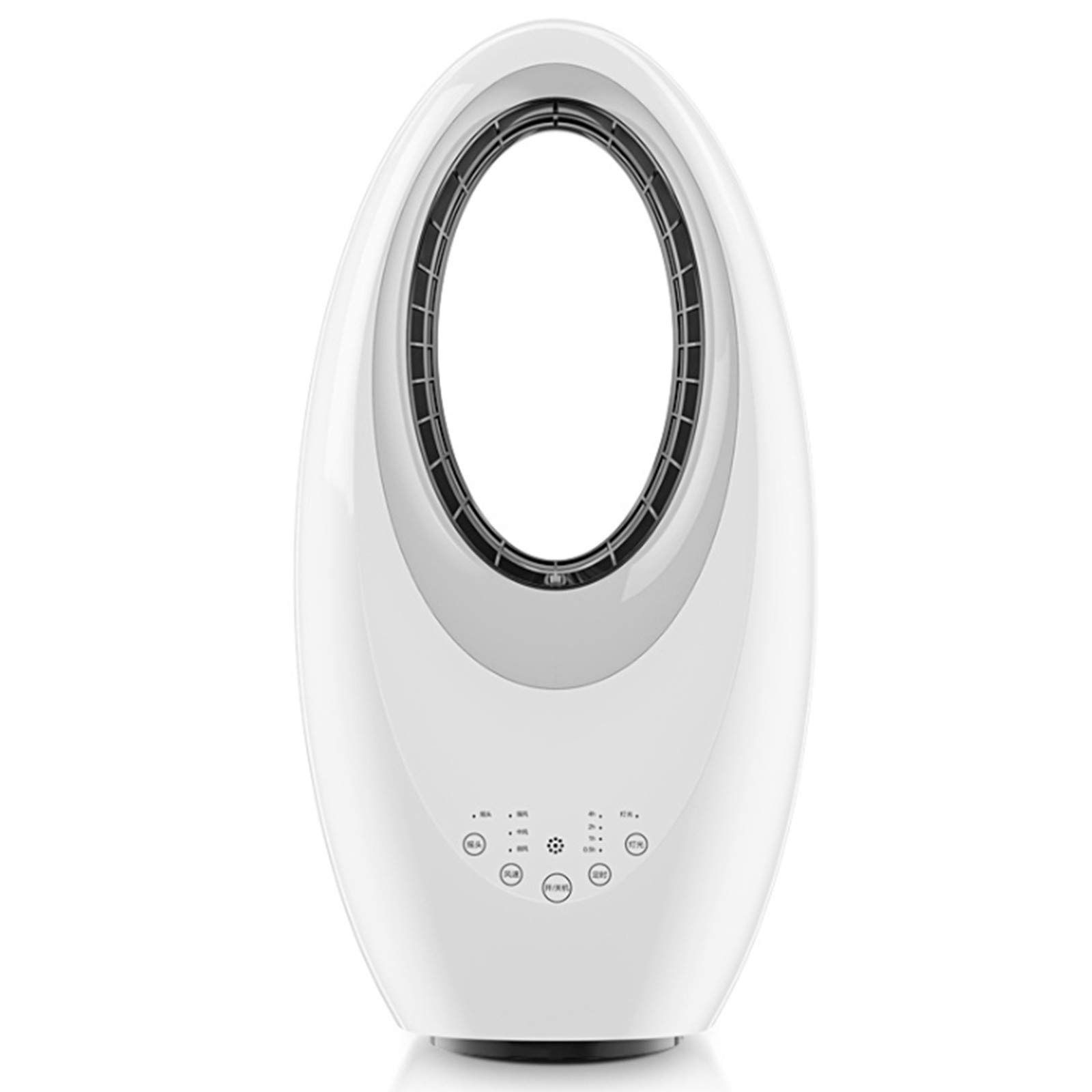 sunyu Ventilatore Senza Pale Moltiplicatore d'Aria Oscillante con Telecomando, 7.5h Timer, Touch, Regolazione a 3 Marce