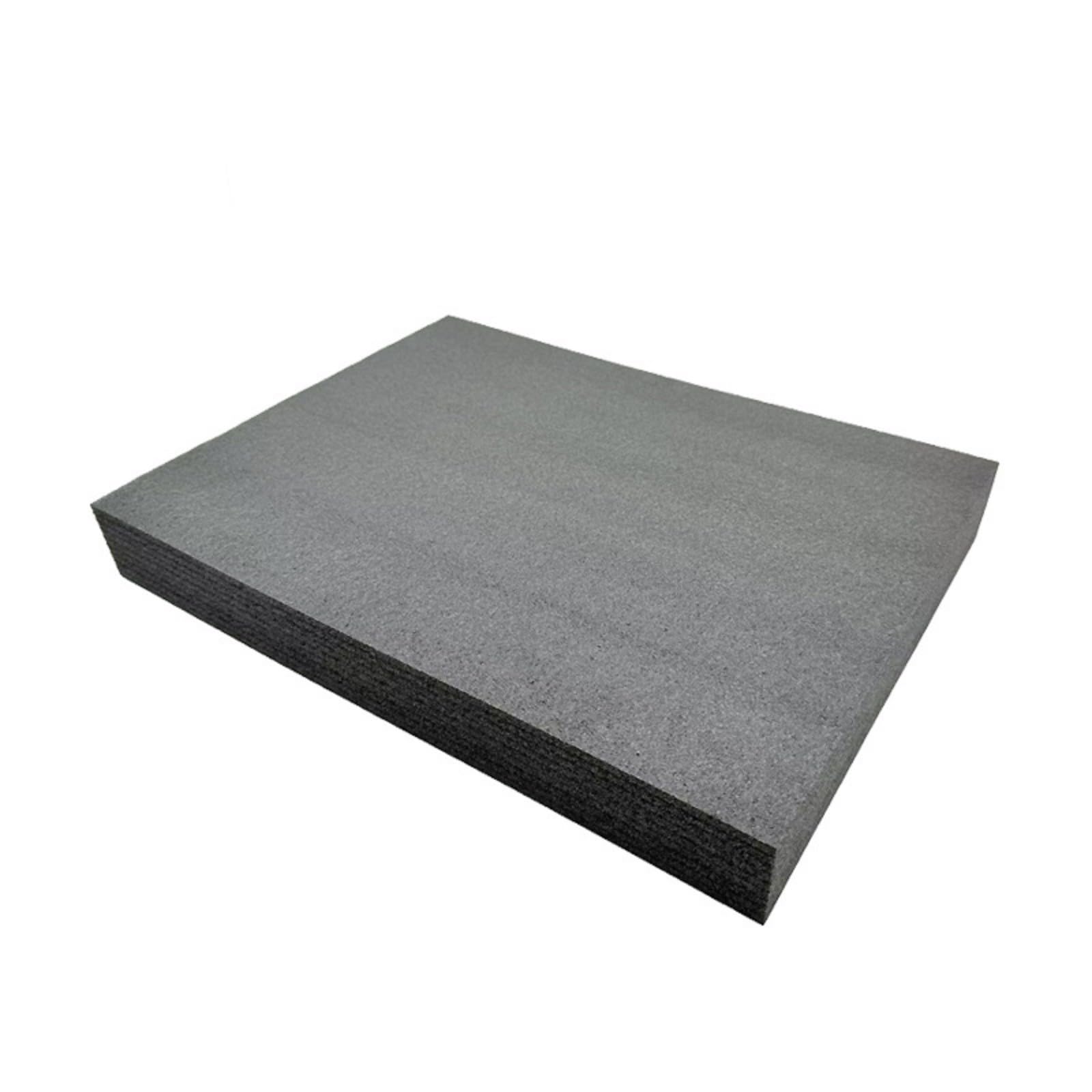 Nvoqilin Thickness 40Mm Black Epe Foam Liner 30.5X25.50cm Foam Insert For Toolboxes Sponge Lining Organizers And Fragile Item Cushioning Spume Padding For Equipment
