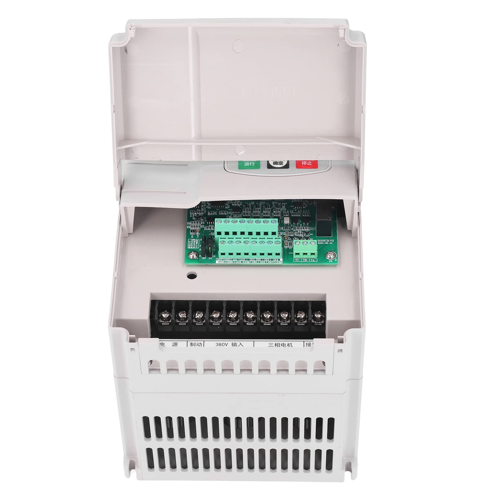 Universal AT903-5.5KW VFD de entrada trifásica de 380 V, salida de 0-380 V Unidad de frecuencia variable ajustable para control de velocidad de motor industrial, convertidor de unidad CNC con cable de