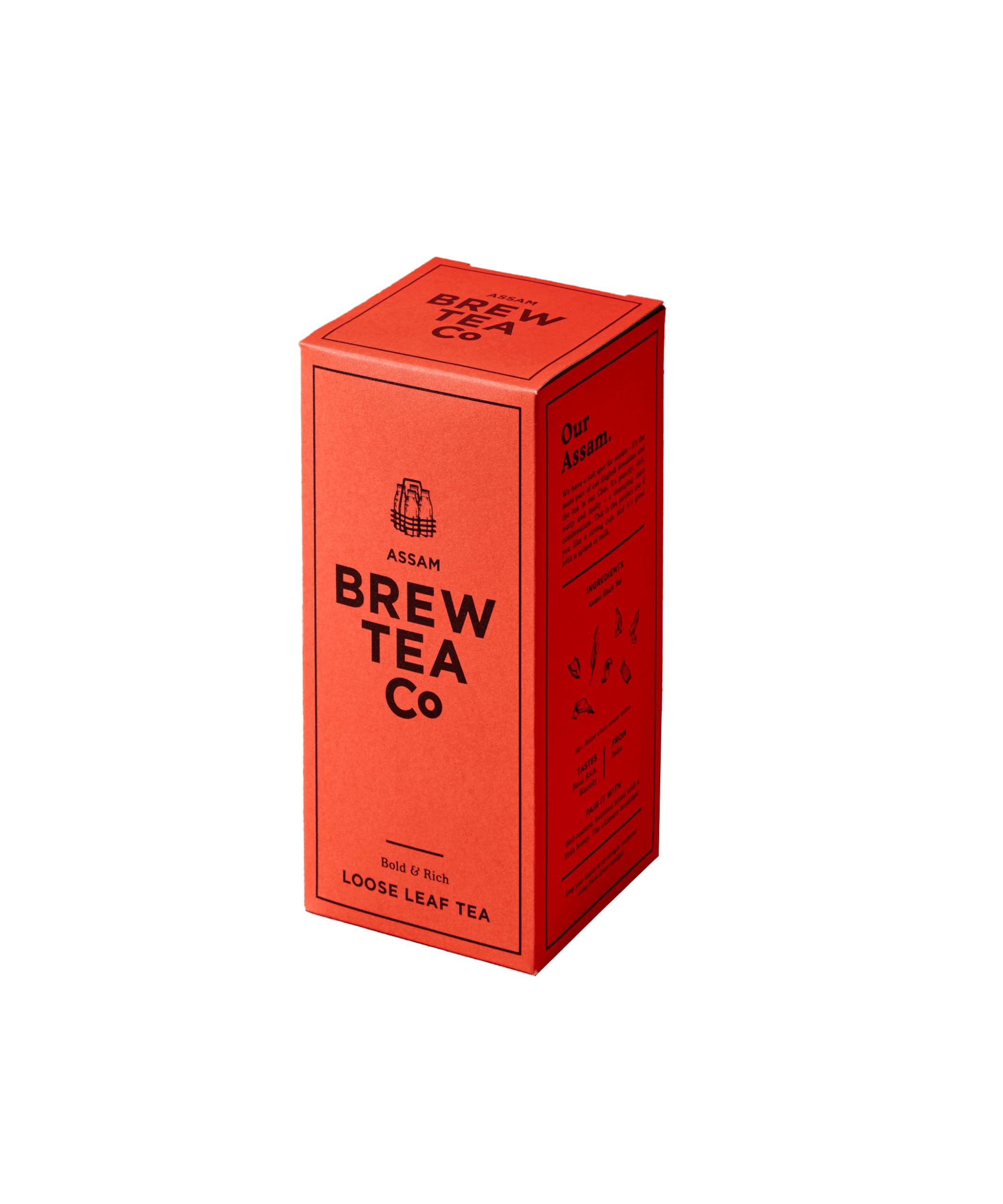 Brew Tea Company - Assam Tea - Not Dust - 113g of Loose Leaf Tea
