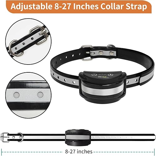 Miniatura 8 de PetJoy Collar antiladridos para perros, collares automáticos para ladridos, paquete de 2, collar antiladridos, collares antiladridos para perros