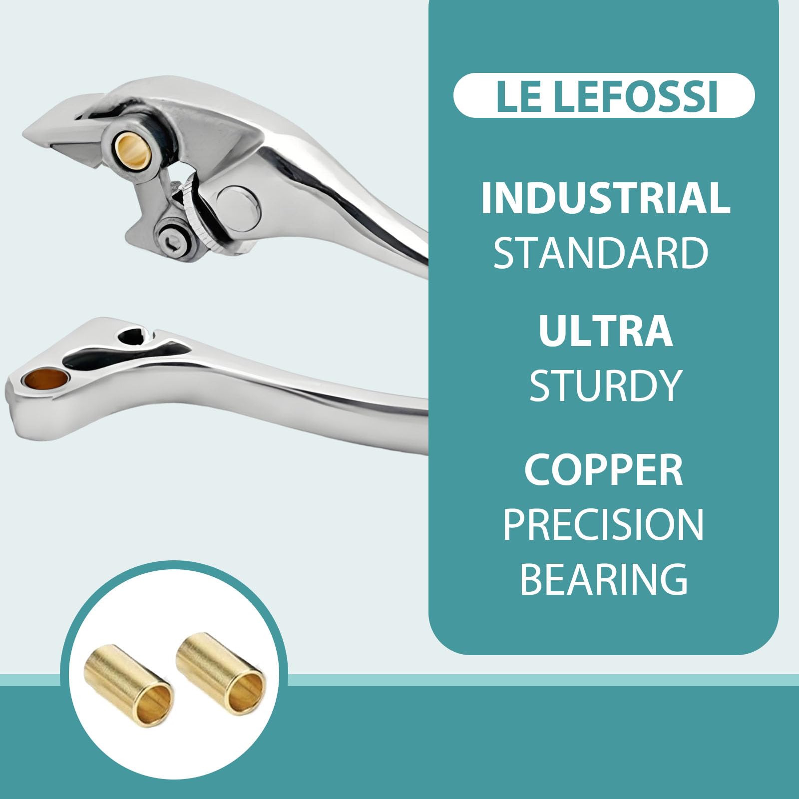 Leva del freno frizione motociclo Compatibile Honda CBR 600 F1 F2 F3 F4 F4i 87-07 CBR 900 RR 93-99 CB 900 919 Hornet 02-06 CB 600 Hornet 98-06 Polished Silver