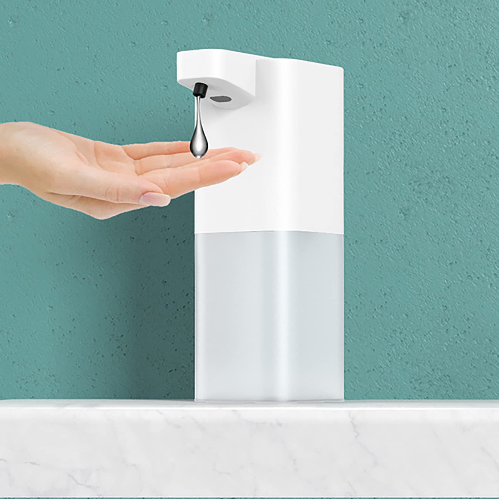 Zeeppomp Automatische Zeepdispenser Intelligente Touchless Sensor Wassen Handdispensers Badkamer Keuken Accessoires 400Ml