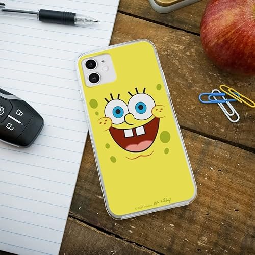 Miniatura 4 de Bob Esponja Goofy Smile Face Funda protectora de goma híbrida ajustada para Apple iPhone 8, 8 Plus, X, 11, 11 Pro, 11 Pro Max