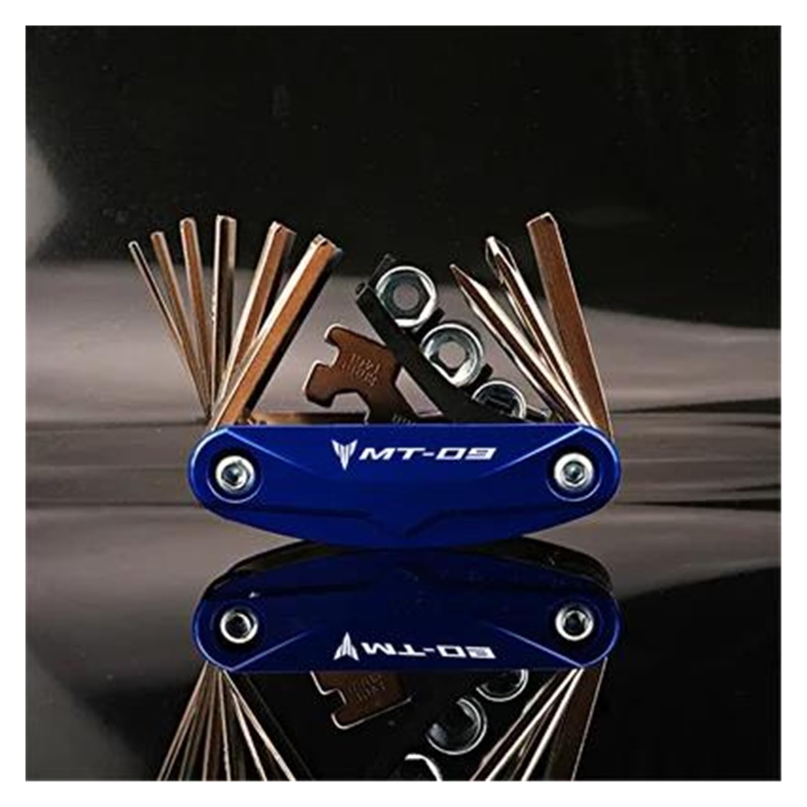 Screwdriver Wrench MT09 Tool Screwdriver for Yamaha MT-09 FZ-09 MT 09 FZ09 MT07 FZ 09 Tracer(Blue)