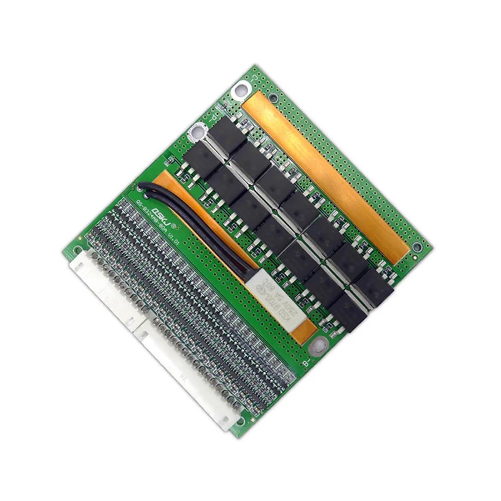 Płyta BMS, 6-24S BMS 60V 72V 86V Lipo fosforan żelaza/Lifep04 50A 80A 120A 150A wysoki prąd tablica zabezpieczająca baterię ten sam Port(24S 150A 3.2V Same)
