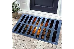 Halloween 3D Illusion Scary Clown Doormat with Spooky Sound