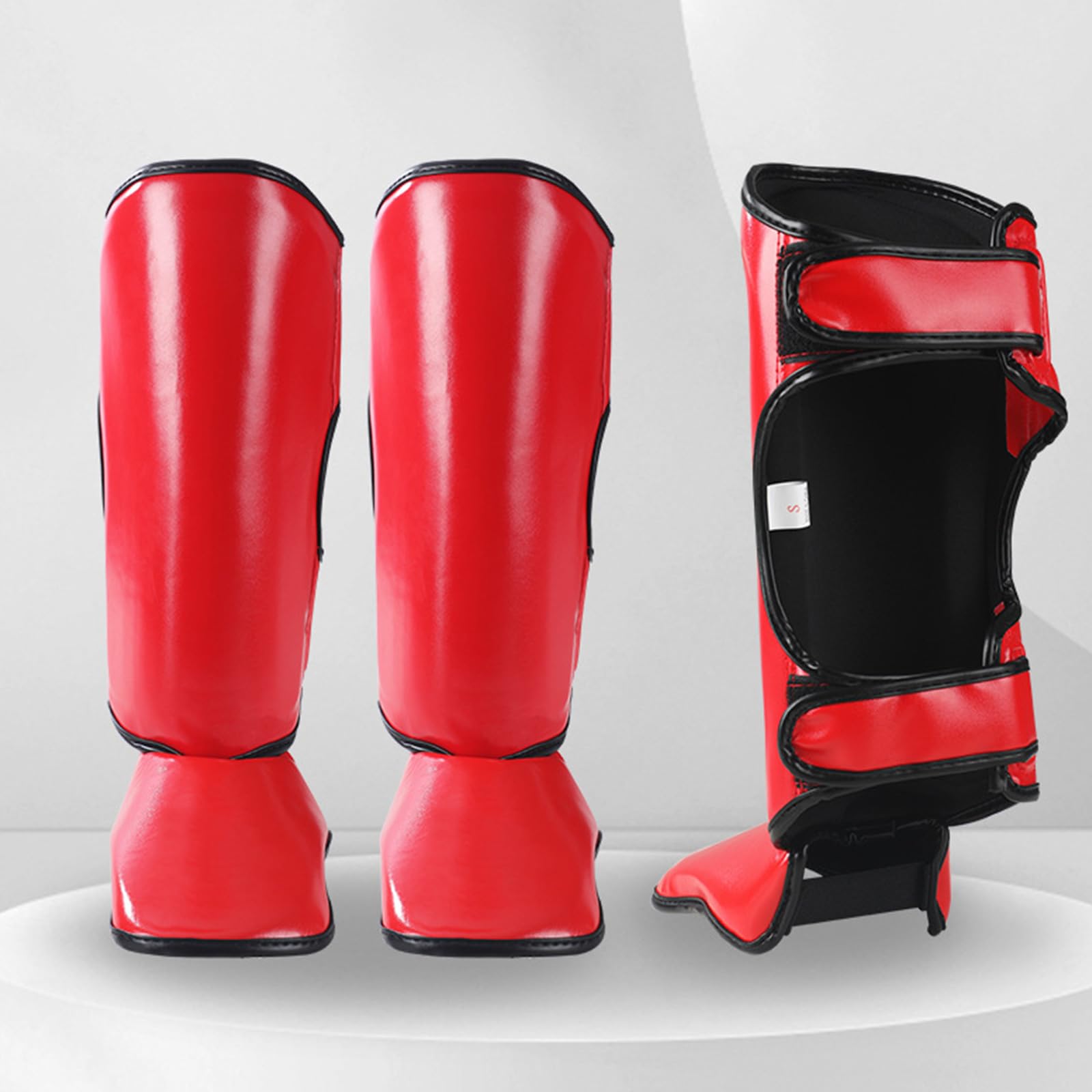 Juego completo de equipo deportivo de combate acolchado de espuma de poliuretano con protector de pecho, espinilleras para boxeo, kickboxing, equipo de lucha fino
