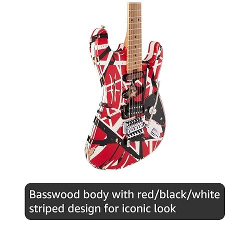 Amazon.com: EVH STRIPED FRANKENSTEIN FRNKY : Musical Instruments