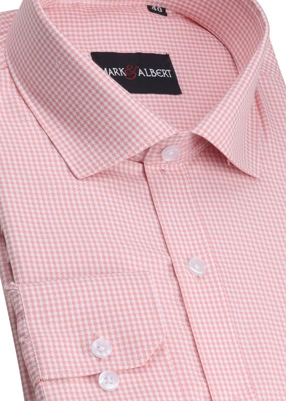 Image of Mark & Albert Men's Digital Print Full Sleeves Regular Fit Shirt