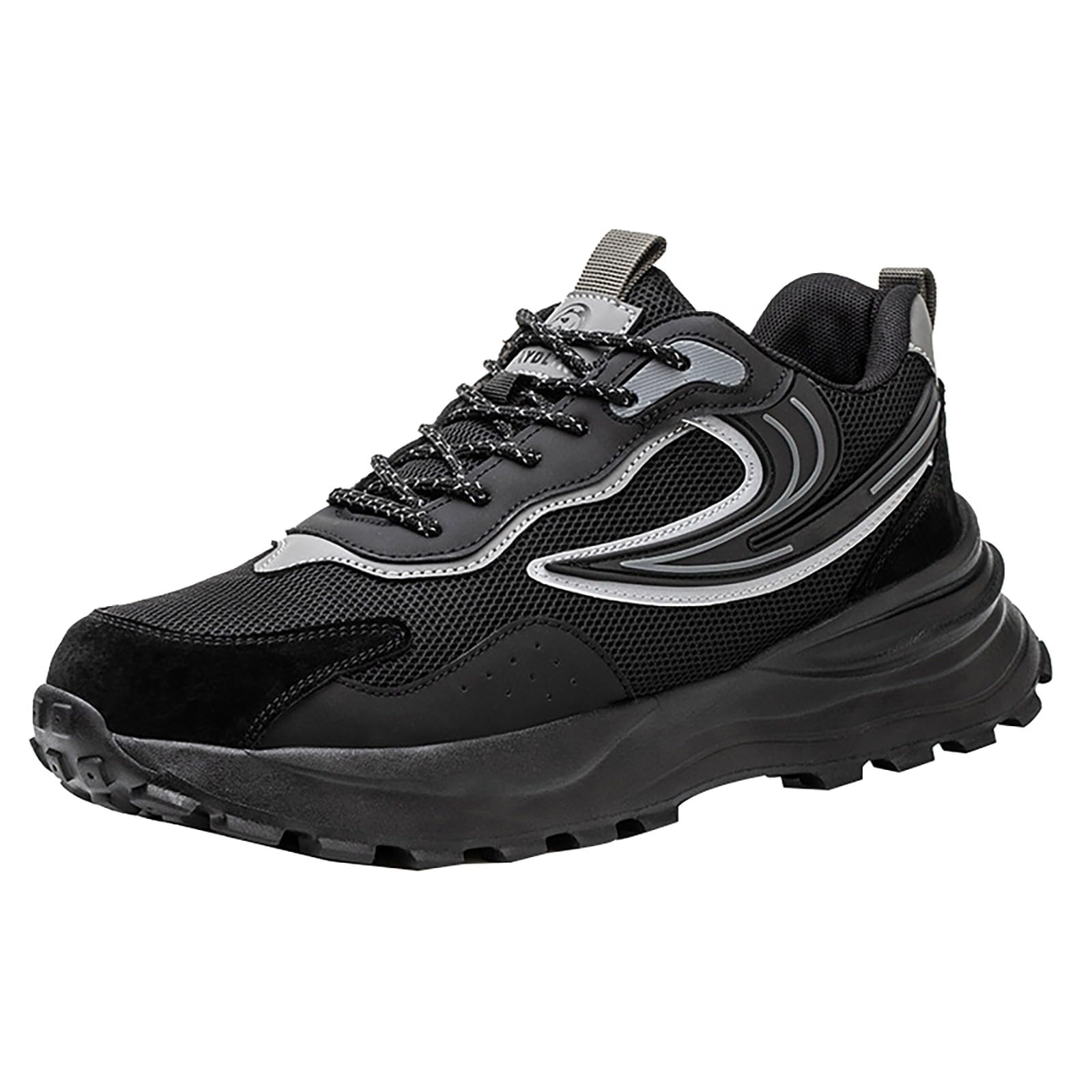 Zapatos casuales para hombre, suela gruesa simple, ligera, transpirable
