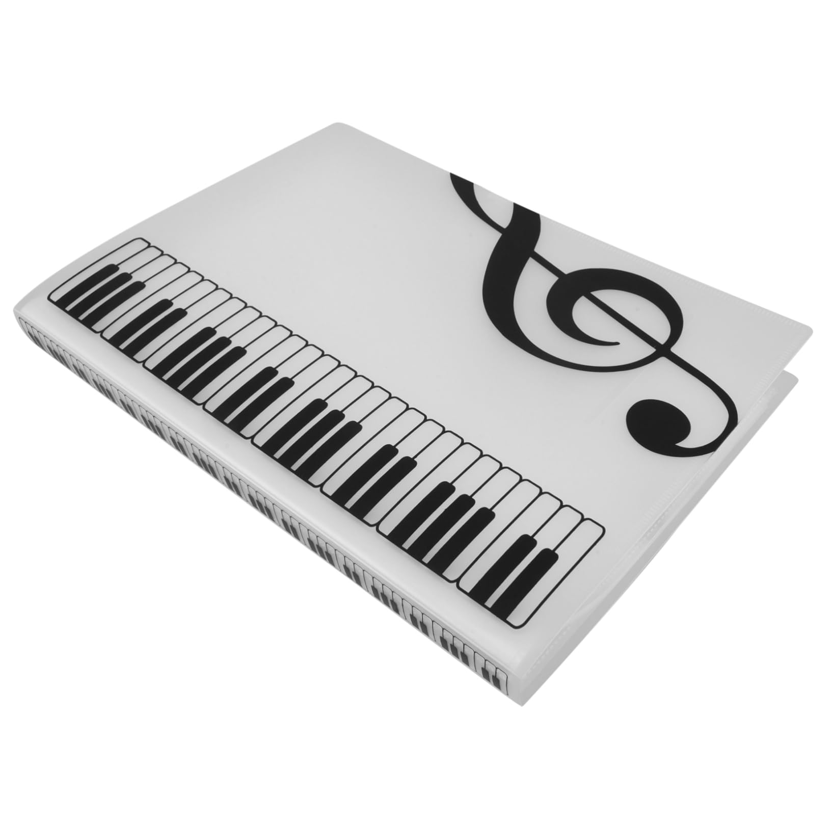 LIOOBO Precision Music Folder with Pages Stylish Frosted Texture for Sheet Music Organization and Storage for Piano Scores Choir Music and Band Use