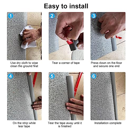 Profilo di transizione autoadesivo, 2-3 m, profilo...