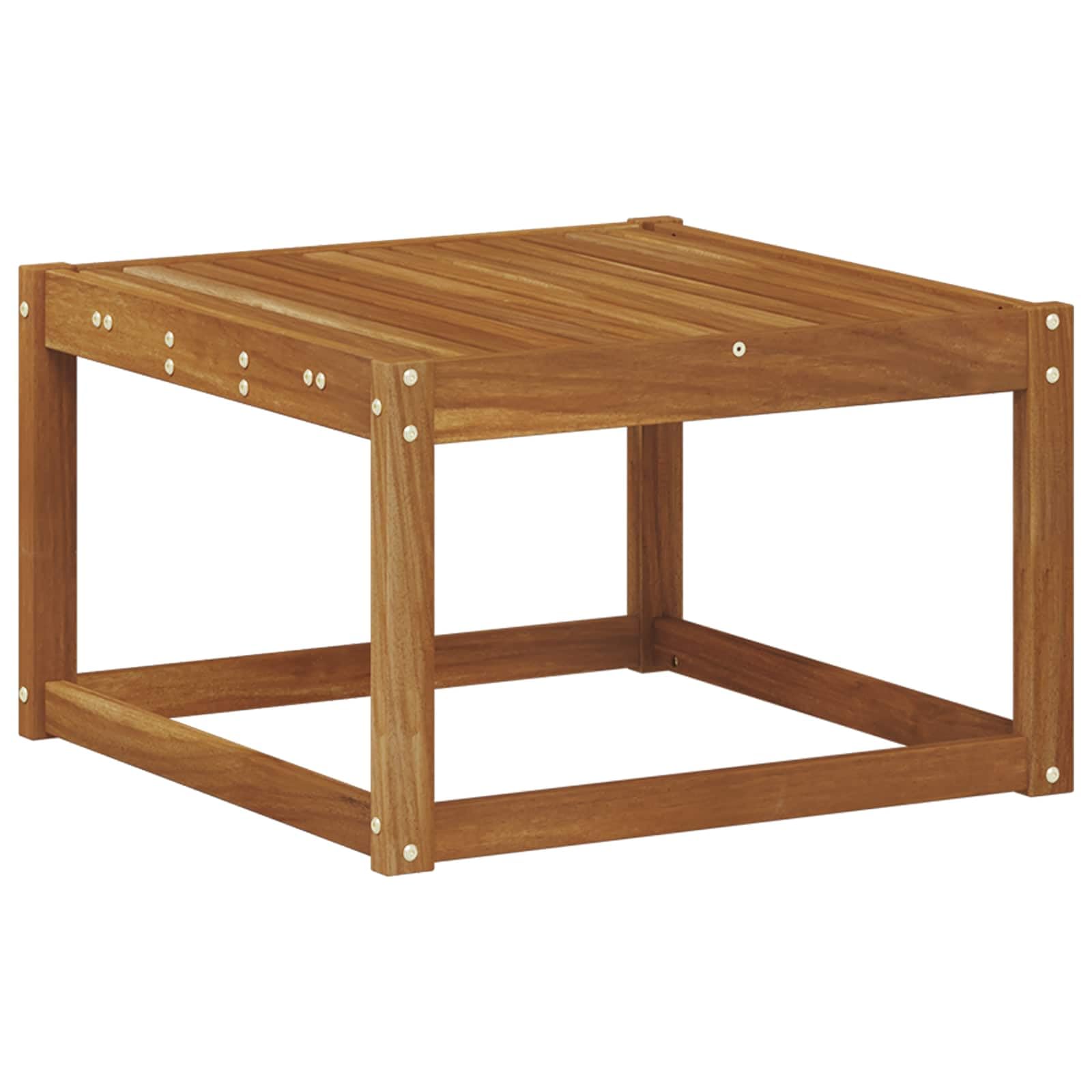 vidaXL Conjunto de sofás de Exterior con cojín 9 pcs Natural y Crema, Conjunto de sofá Moderno para jardín, Muebles Lounge Resistentes, sofá de Patio, Asientos Junto a la Piscina