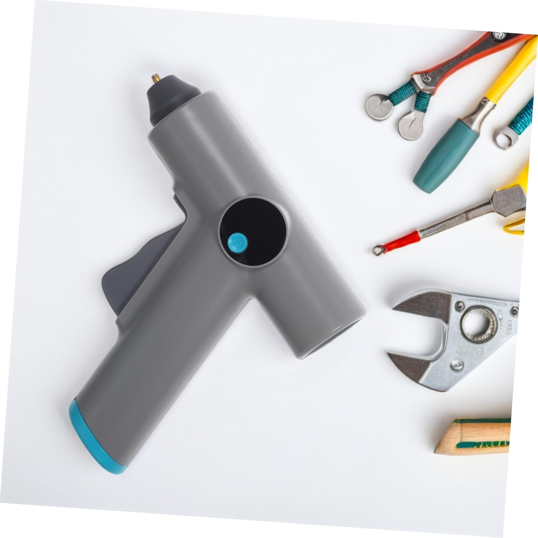 ULTECHNOVO Pistolet à Colle Thermofusible sans Fil avec Bâtons de Colle Contrôle Numérique Température Batterie Rechargeable pour Loisirs Créatifs et Réparations