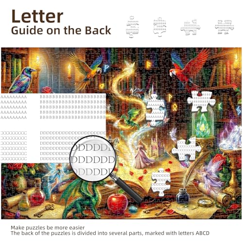 Puzzle Libro Magico 1000 Piezas Adultos 18+ Anos miniatura 3