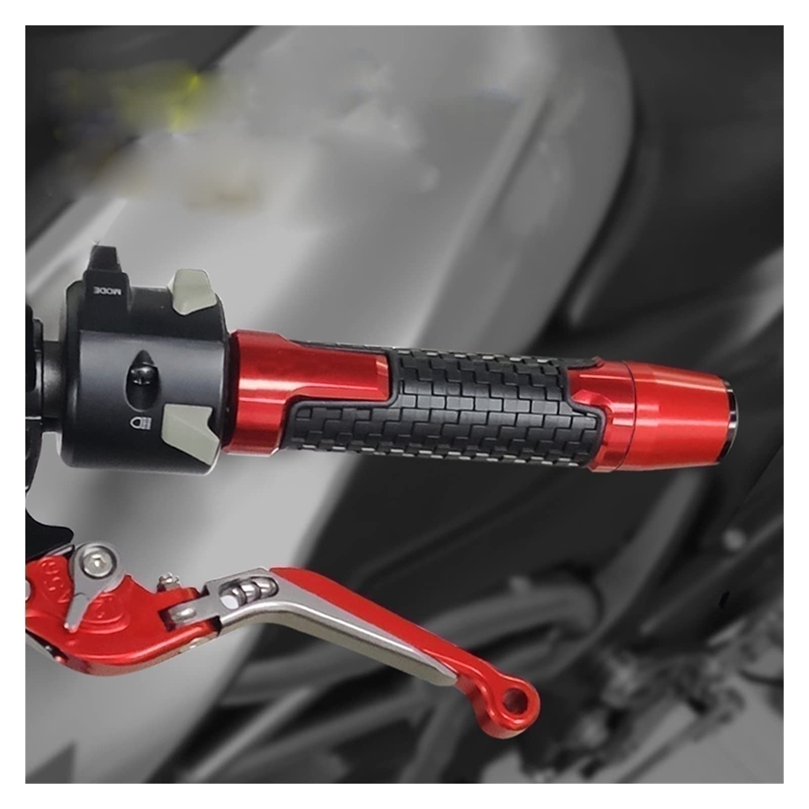 Leviers De Frein Et D'embrayage Réglables & Extensibles Pour Honda GROM MSX125 (2014-2017) – Noir – Style Motard