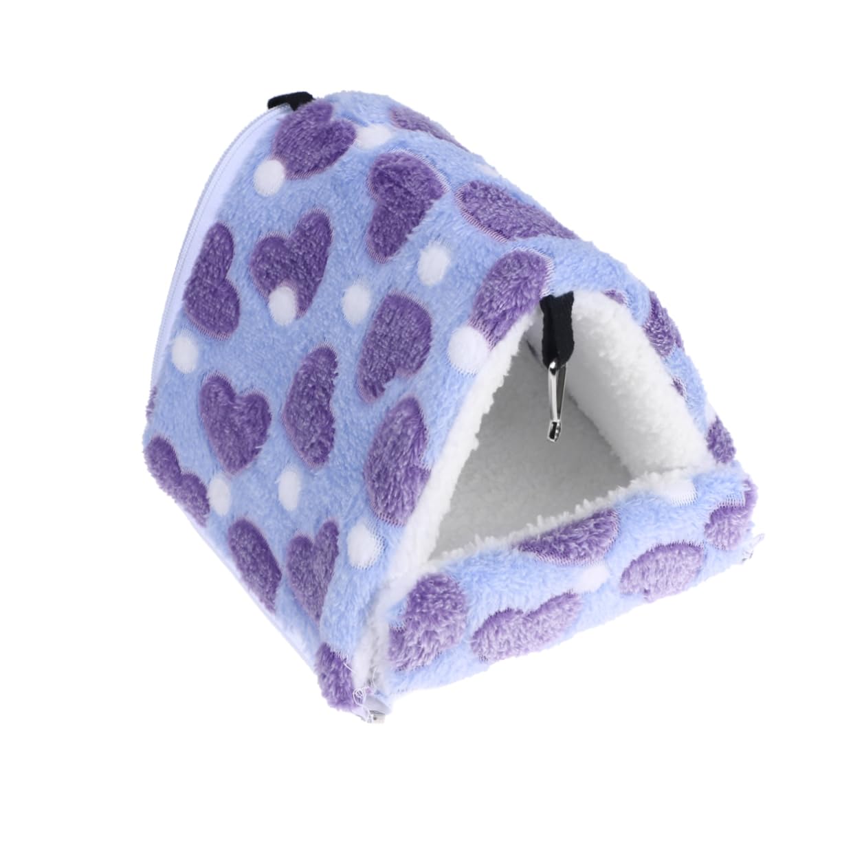 Kisangel 2stücke Detachable Hamster Winter Schlafbett Aus Warmem Baumwollmaterial Kreatives Nest Für Hamster Und Igel Abnehmbar Für Gemütliche Ruhezeiten