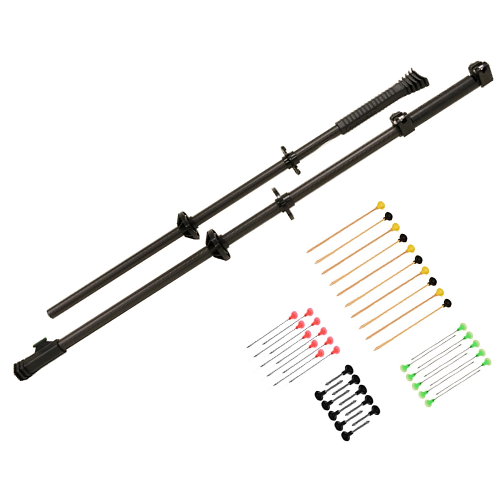 Khaos Professional .625 2 Piece Large Bore Blowgun, Available in 4 or 5 Foot Carbon Fiber 4 foot