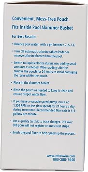 In The Swim ClearAway CYA Lowers Cyanuric Acid Levels Up to 20 PPM Per Week