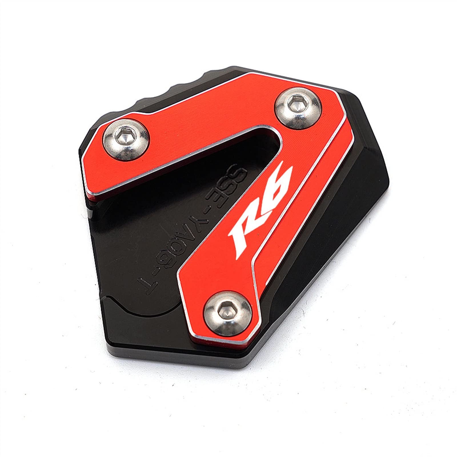 Extension pad béquille Yamaha R6 pour éviter la chute à l'arrêt plaque élargisseur moto