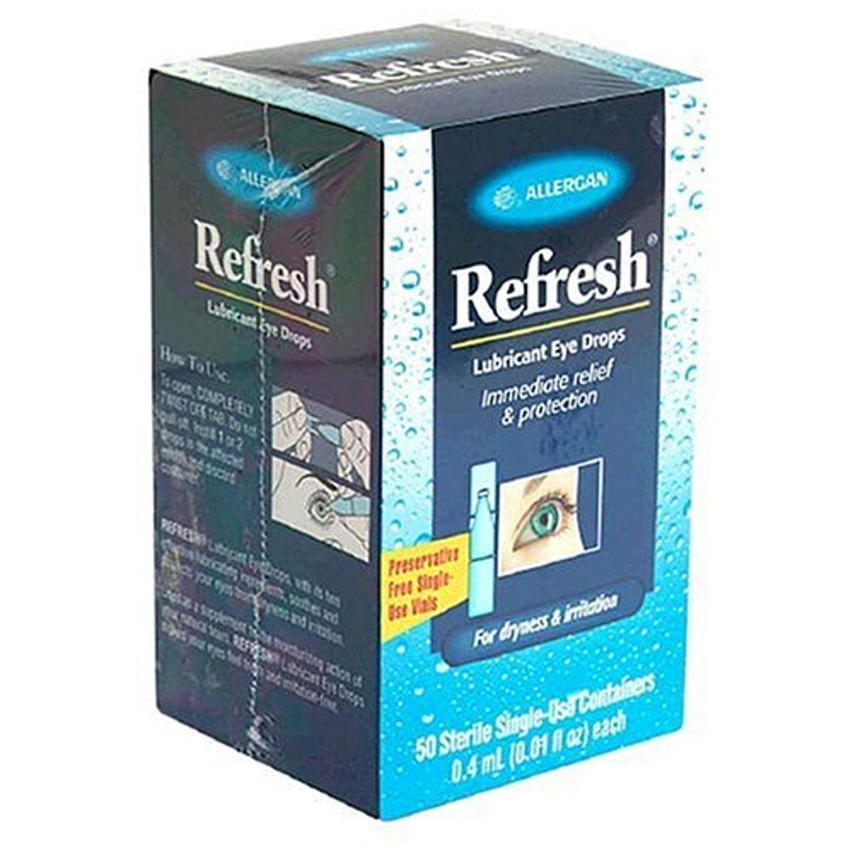 Refresh Lubricant Eye Drops 50-0 01 Fluid Ounce 0 4 ml Containers