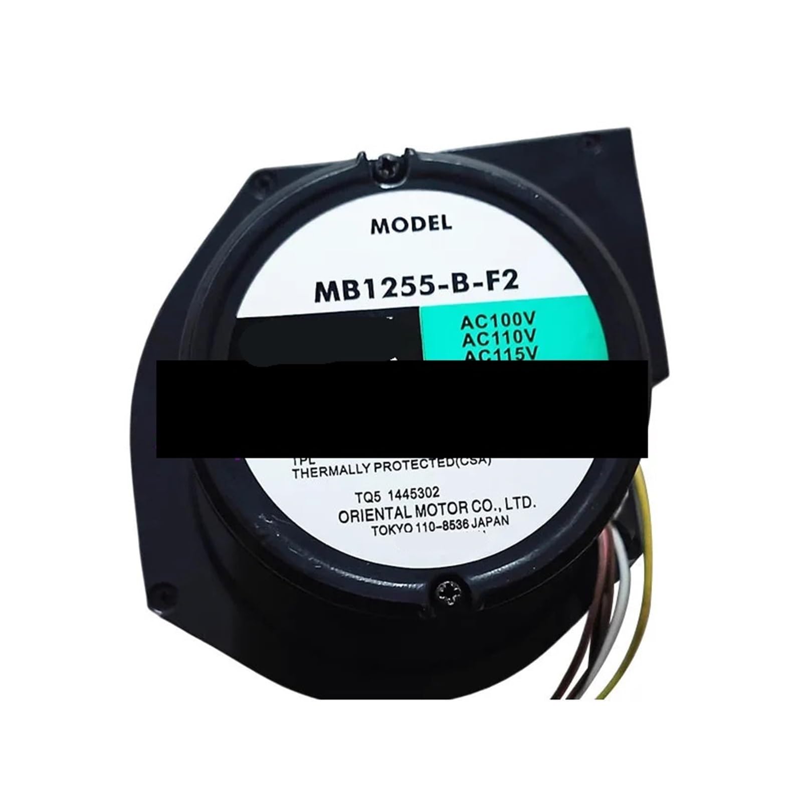 LWJYIPETZQ For MB1255-B-F2 100V1.6A blower, cooling fan