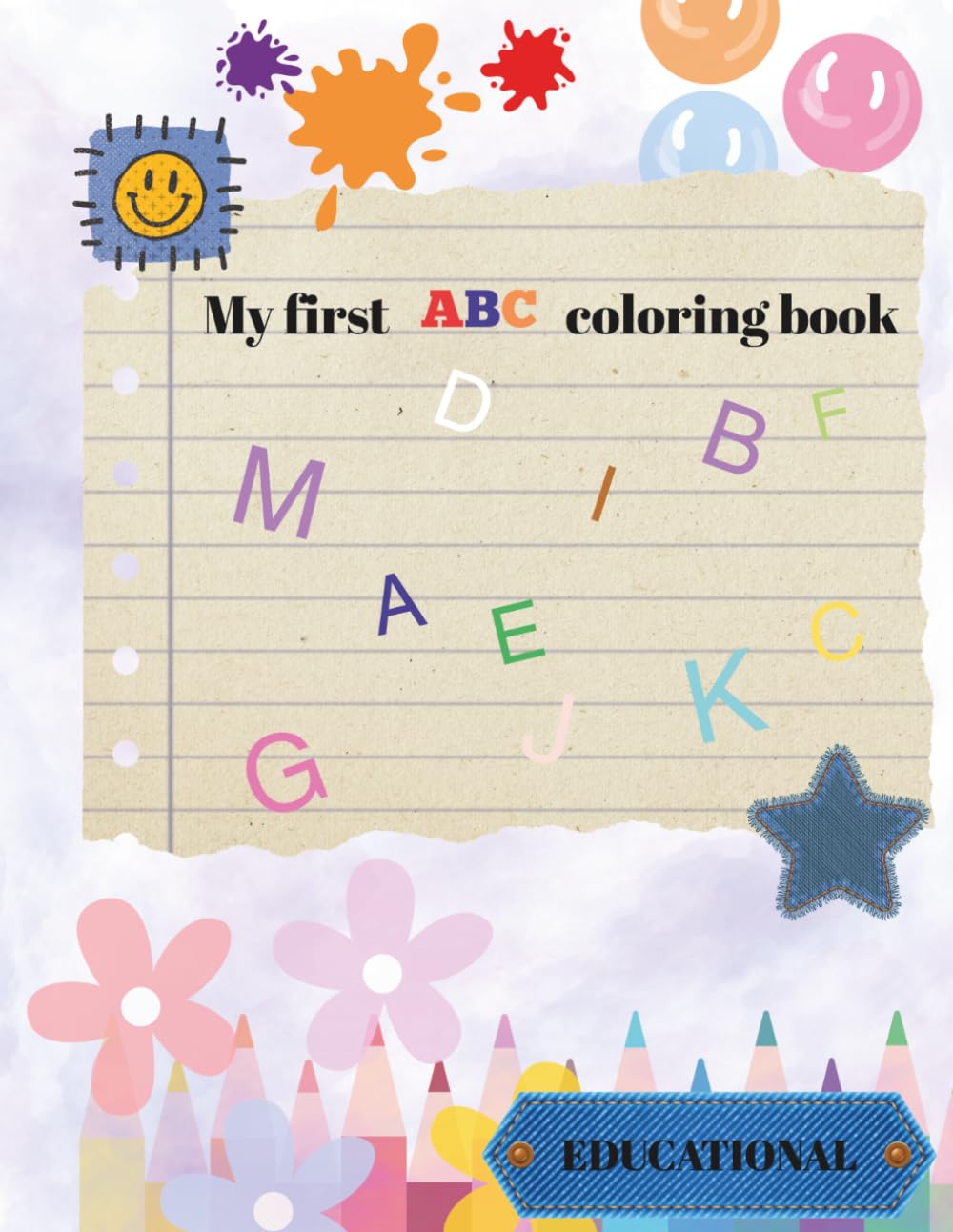 My first ABC coloring book