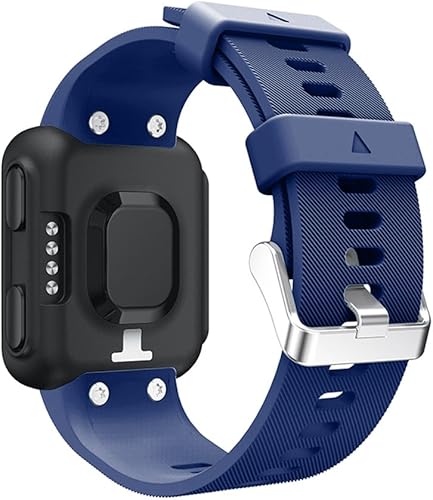 Miniatura 9 de Watbro Correa compatible con Garmin Forerunner 35, correa de repuesto de silicona suave, para reloj inteligente Garmin Forerunner 35, compatible con