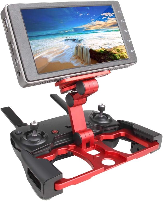 Mavic Mini Air 2 Pro Tablet Holder Foldable Aluminum Extender Remote Controller Holder with Lanyard for Mavic Air Pro Mavic 2 Zoom Spark Air 2 Mavic Mini 2 Controller Accessories