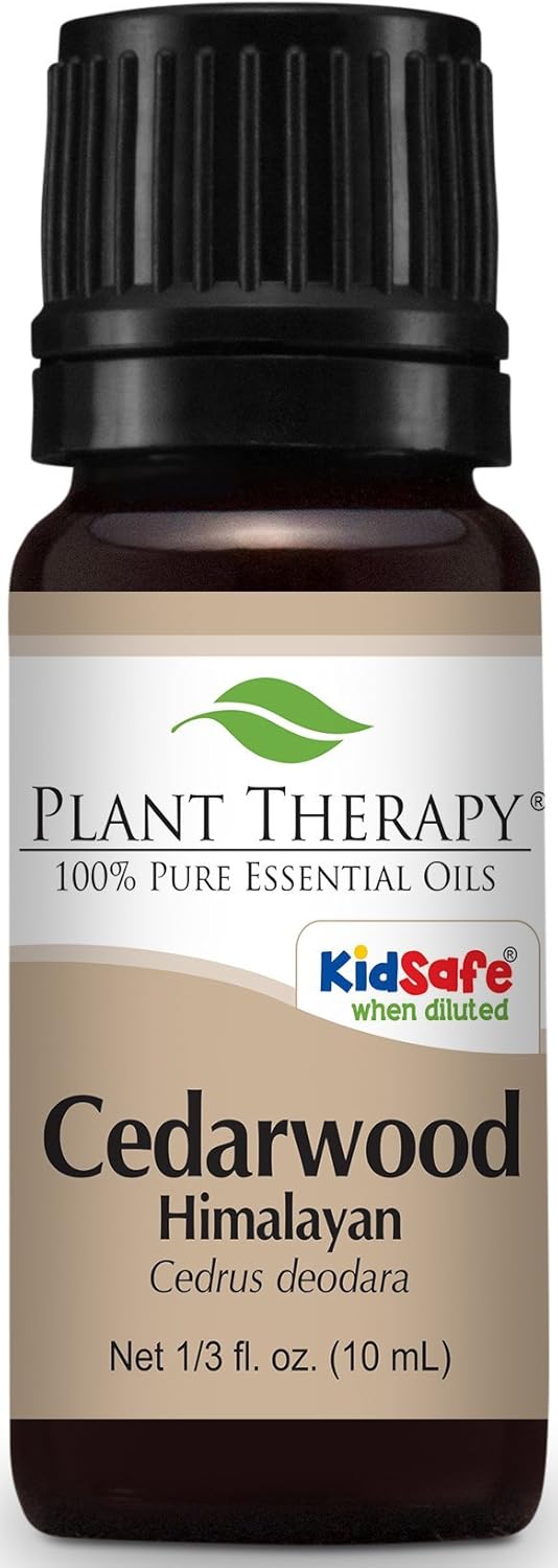 Plant Therapy Himalayan Cedarwood Essential Oil 10 mL (1/3 oz) 100% Pure, Undiluted, Therapeutic Grade