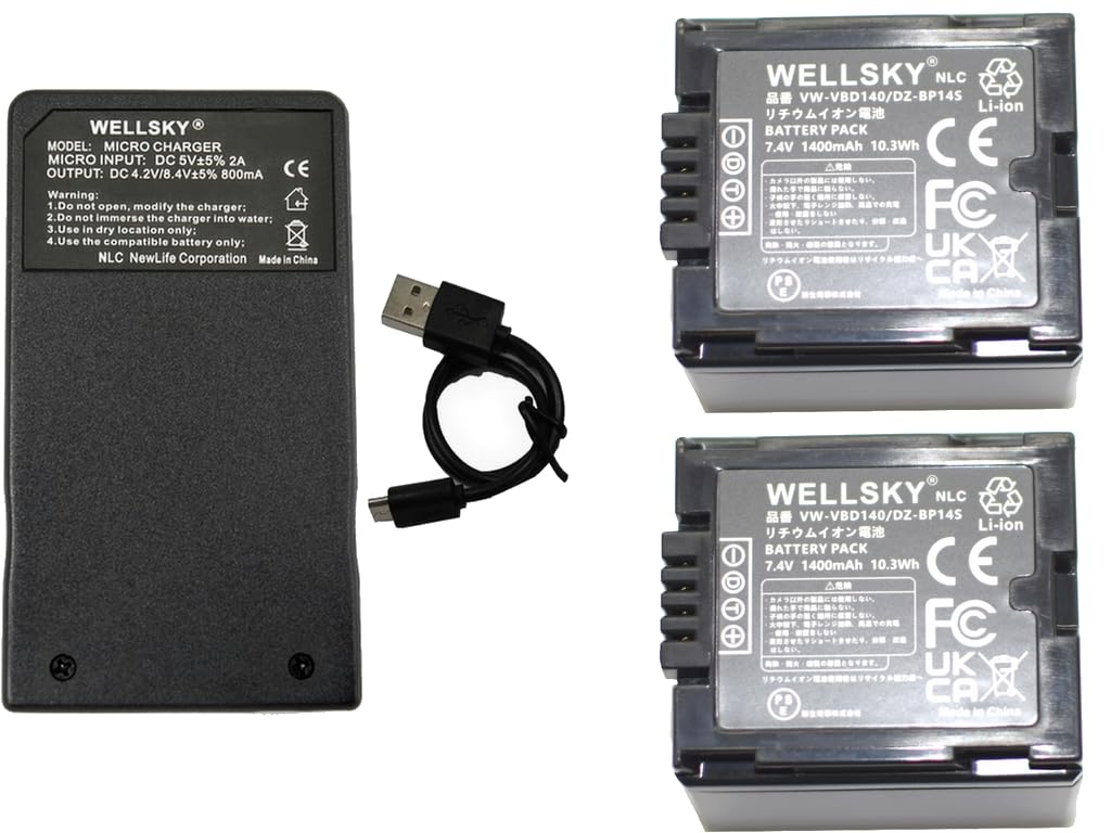 パナソニック ブロワー　純正バッテリー　純正充電器 楽天市場】VW-VBT190 VW-VBT190-K パナソニックPanasonic 互換USB充電