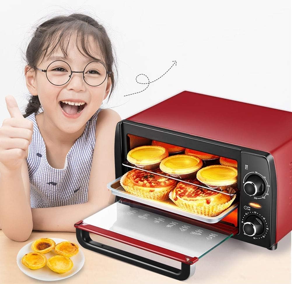 Microwave Oven Electric Home Baking Machine Mini Small Automatic Multi-Function Cake Bread,Steel Countertop
