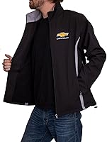 Vista 11 de GM Bonded - Chaqueta de poliéster para todas las estaciones, Chevrolet, Corvette, Camaro, Silverado, unisex para hombres y mujeres