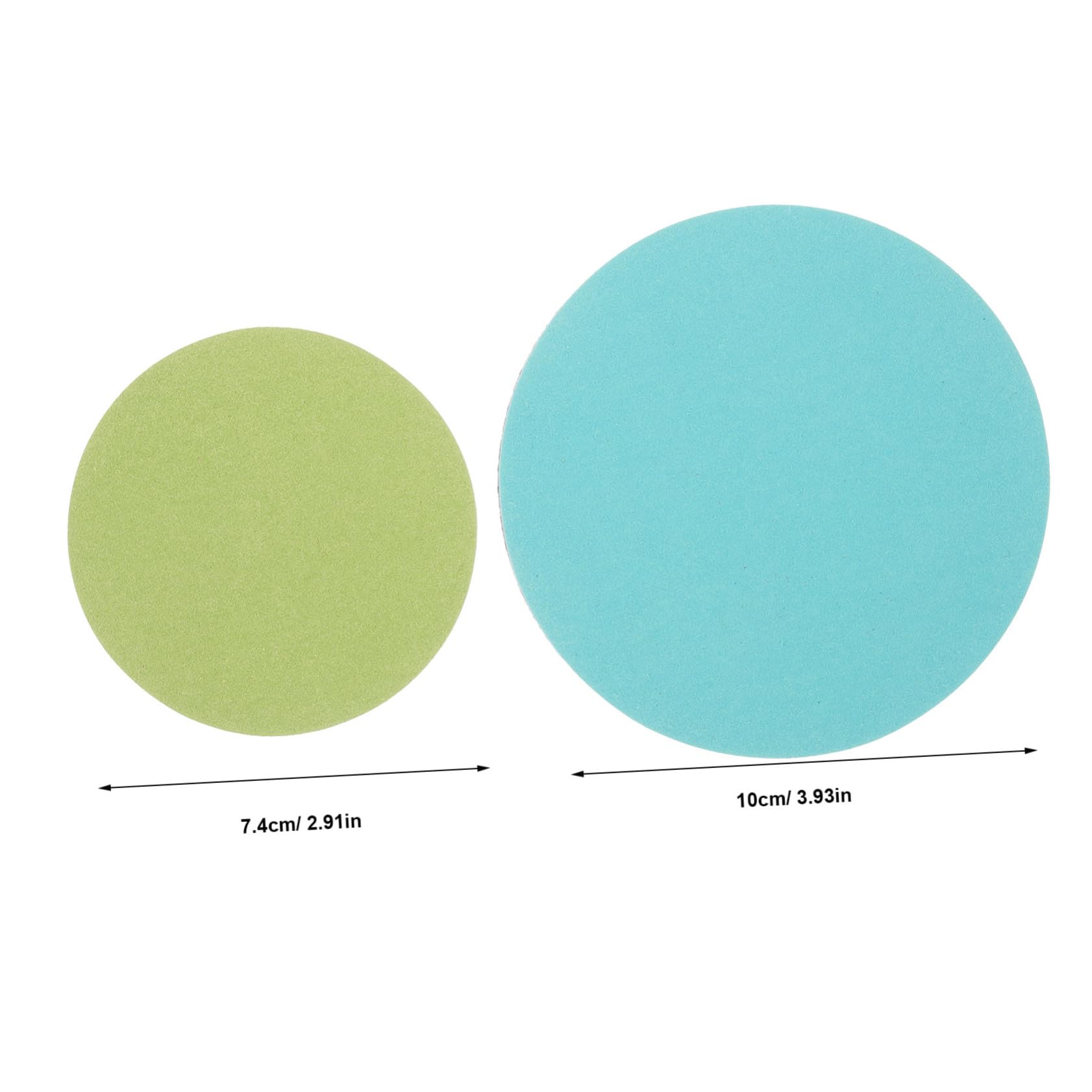 HOLIDYOYO Bowling Ball Cleaning Pad 8 Pack of Sander Pads Sponge Sandpaper Safe Low Consumption