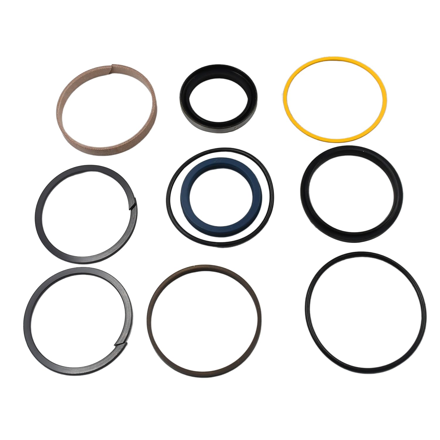 Kit de joint de cylindre de bras 707-98-23870 707-00-0E570 compatible avec excavatrice Komatsu PC30MR-3 PC35MR-2 PC35MR-3