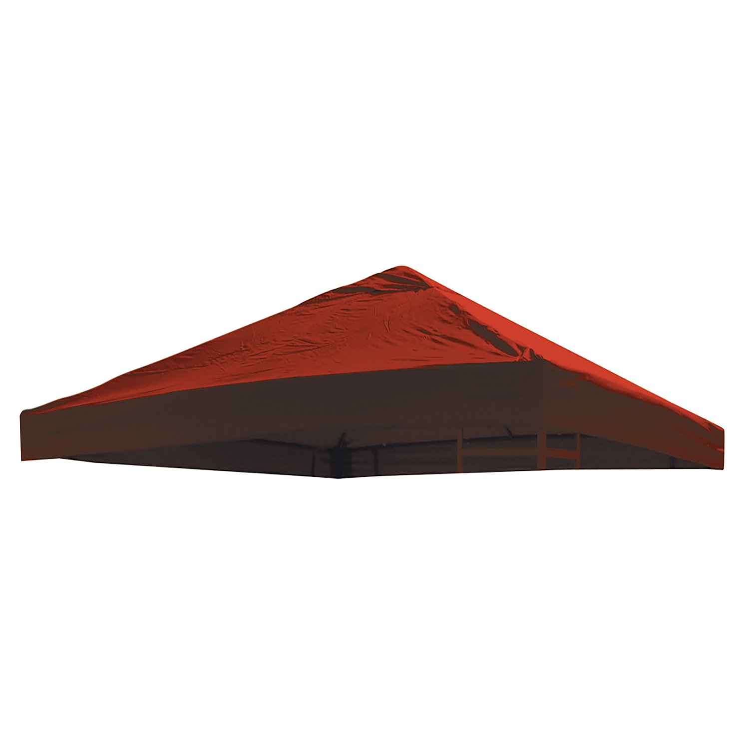 Telo Di Ricambio Universale Per Gazebo 3x3 M, Impermeabile, PVC E Poliestere, 220g, Con Presa D'Aria, Rosso