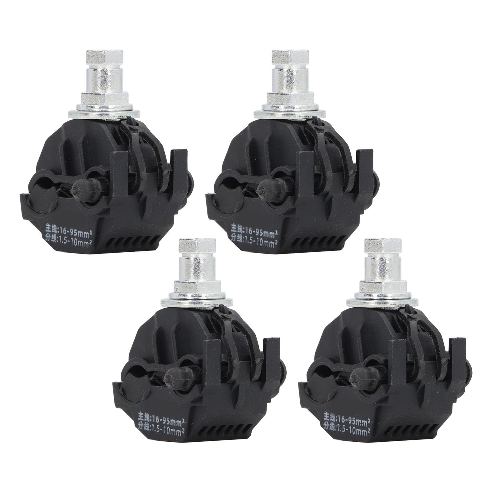 5 Pcs Insulation Piercing Connector 1KV No Peeling Piercing Clamp High Low Voltage Cable Splitter (JJC-2)