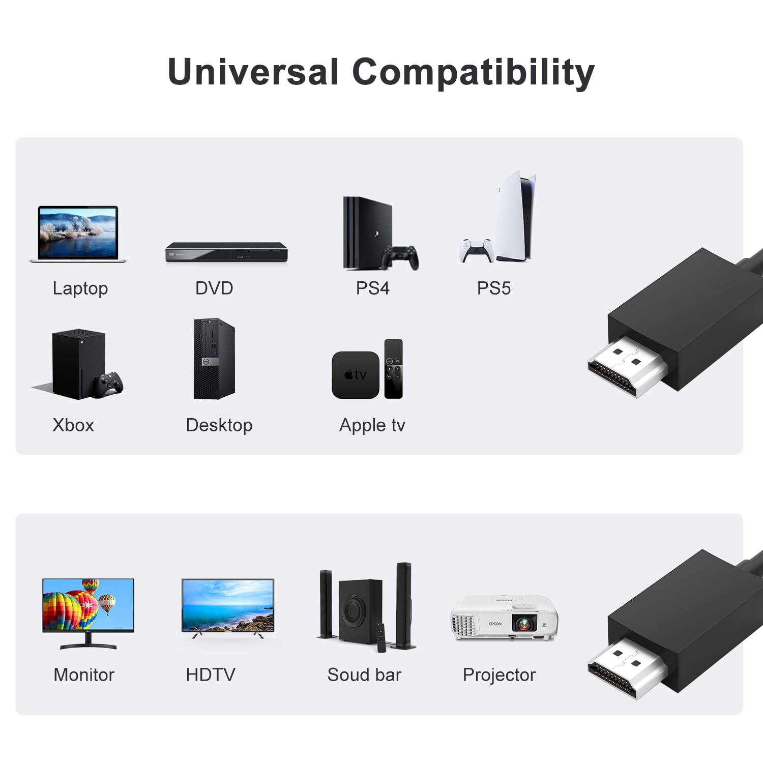 Amazon.com: Zaievo HDMI Cable Compatible with PlayStation 5 Amazon.com: Zaievo HDMI Cable Compatible with PlayStation 5