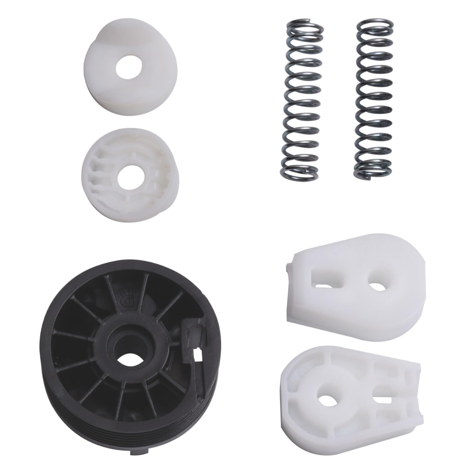 Twowinds Kit Riparazione Alzacristalli Elettrici, Posteriore Destro, Megane II Coupe Cabriolet, Cabrio (2003-2009) 8201010932