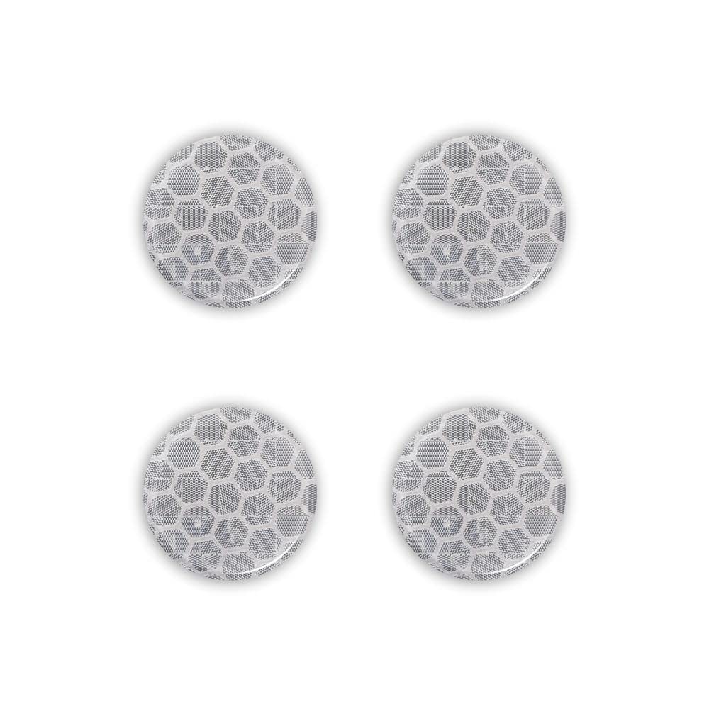 3D Stickers Diamond Refractive Circles, Set of 4