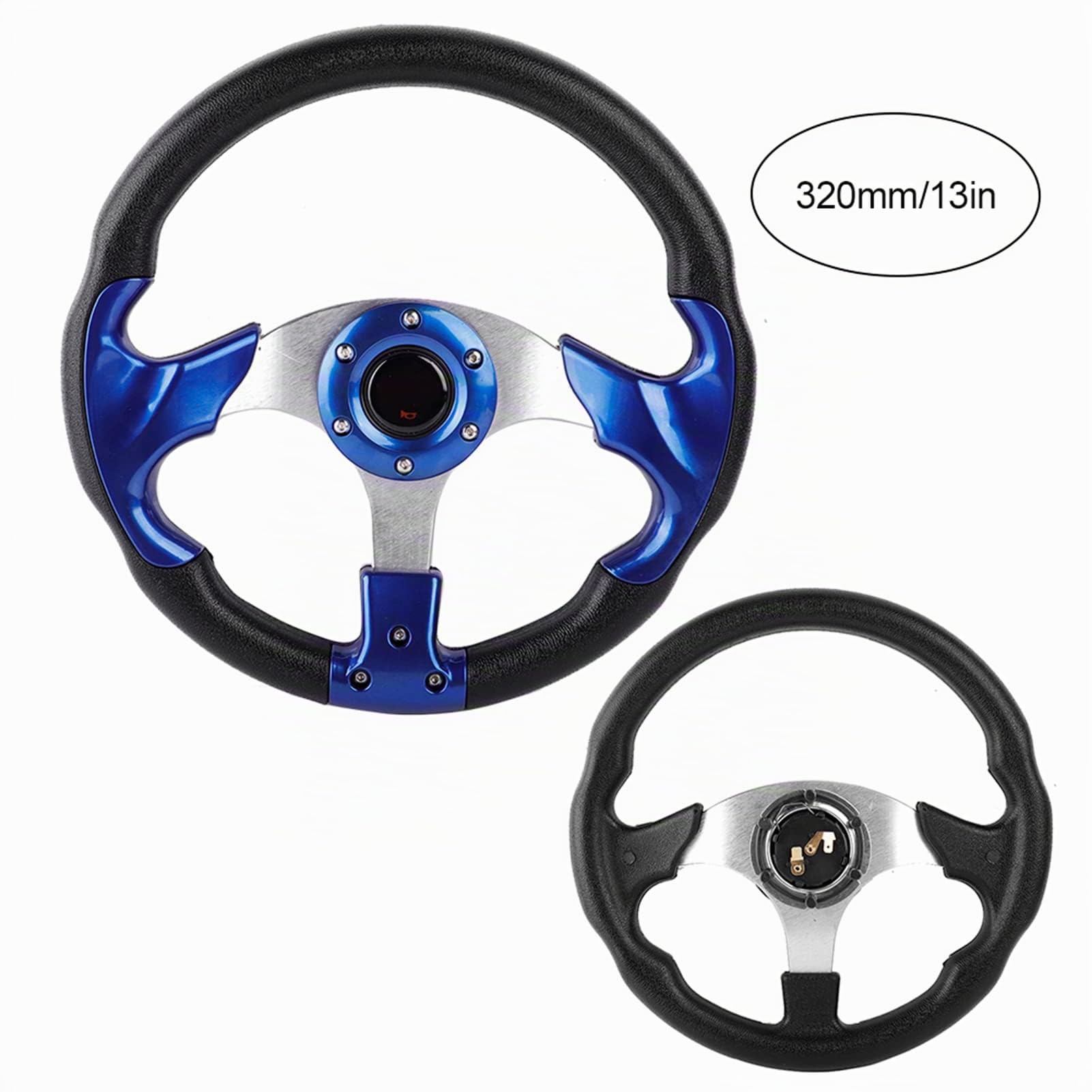 Volante, 13in 320mm Universal Volante Volante Coche con peso ligero para coche