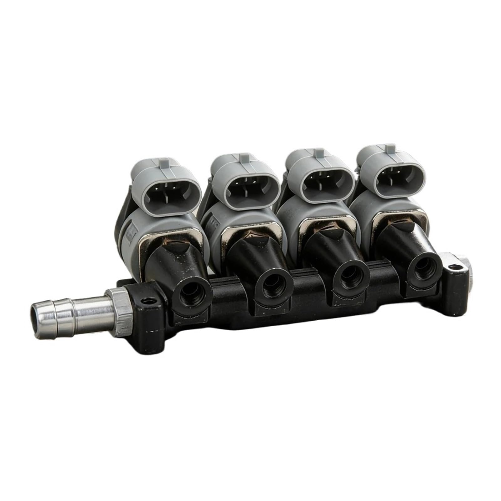 Weuncass 2 Ohm Injector Fit For Ohm Lpg Cng Car 2/3 Fuel Injector Rail Sequential Injection System Auto Gas Conversion Kit Fuel Petrol Injector Nozzle(2 Ohm)