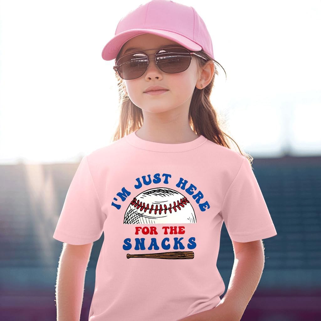 Baseball Shirts for Toddler Girl Boy Baseball Player T Shirt Game Day Sports Fan Short Sleeve Tee Top