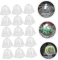 Vista 6 de MERRYHAPY Cubiertas de campana de cúpula de plantas de material resistente fabricado para jardinería y protección de invierno